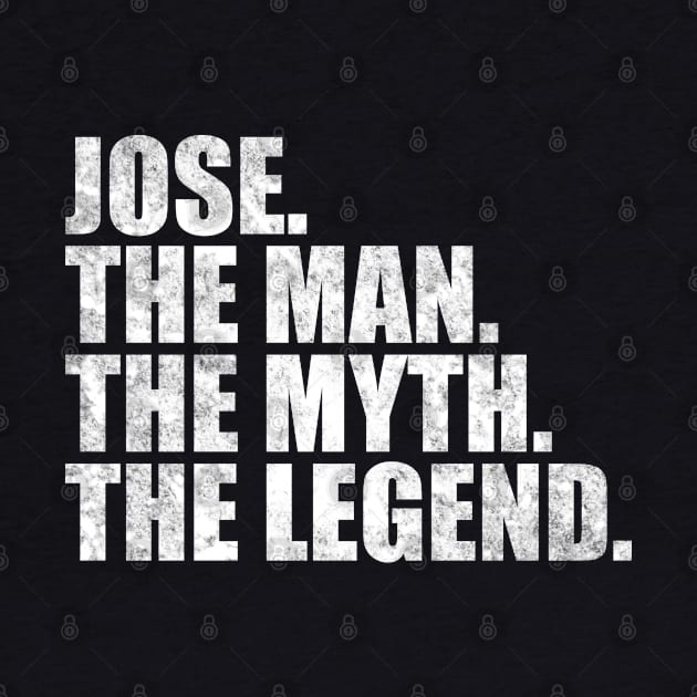 Jose Legend Jose Name Jose given name by TeeLogic